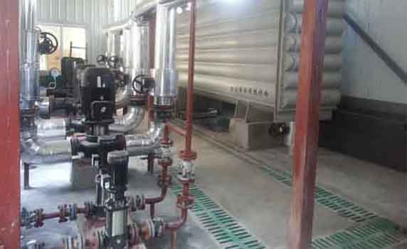 淄博市高新區(qū)污水源熱泵站工程  福澤花園小區(qū)供熱工程由污水源熱泵站供熱，供暖面積3萬平方米。.jpg